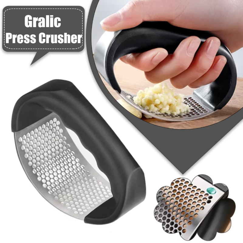 Kitchen Job - 1/6pcs Stainless Steel Garlic Press Crusher