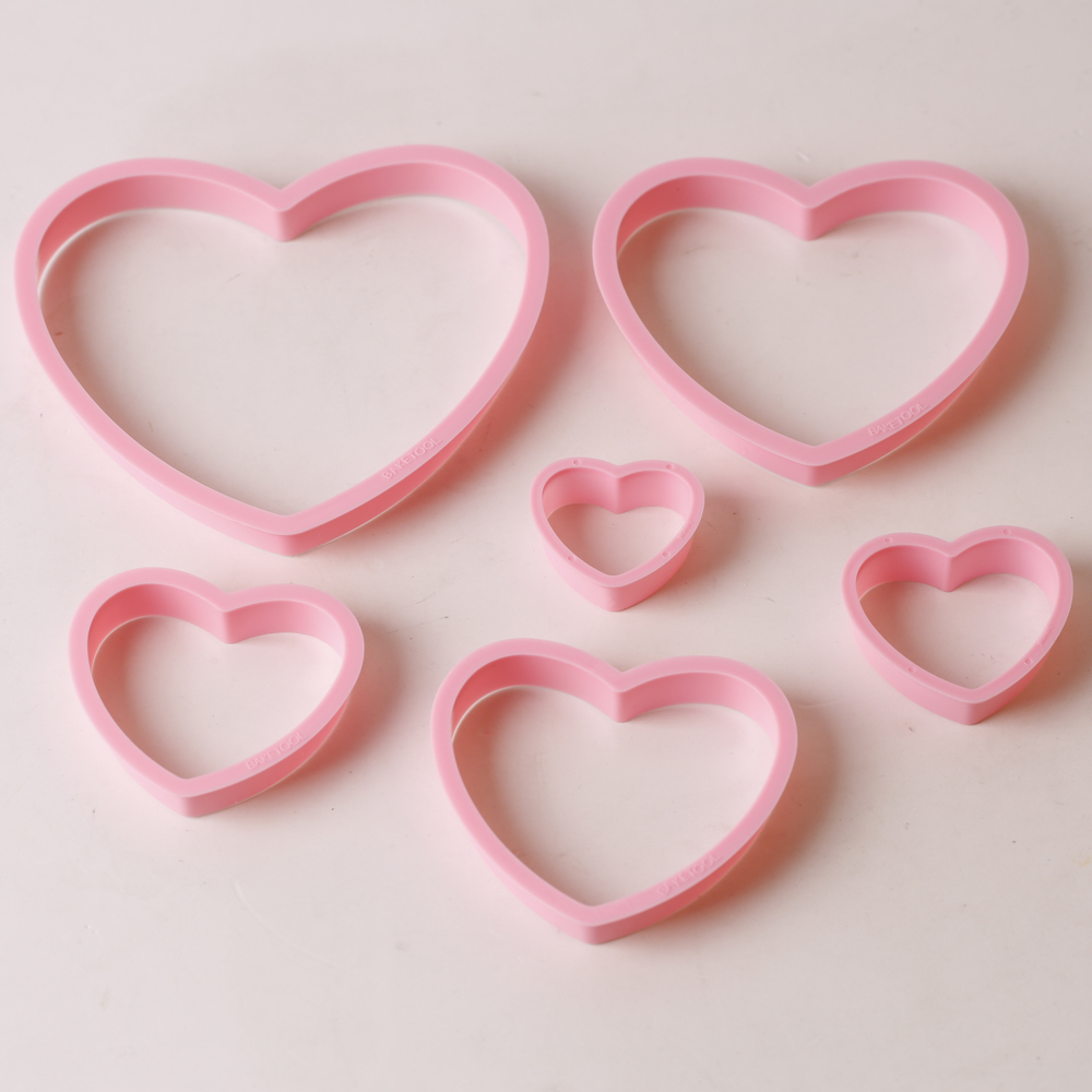 1set/3sets Pink Heart Star Flo - Cookie Cutter Set review and price