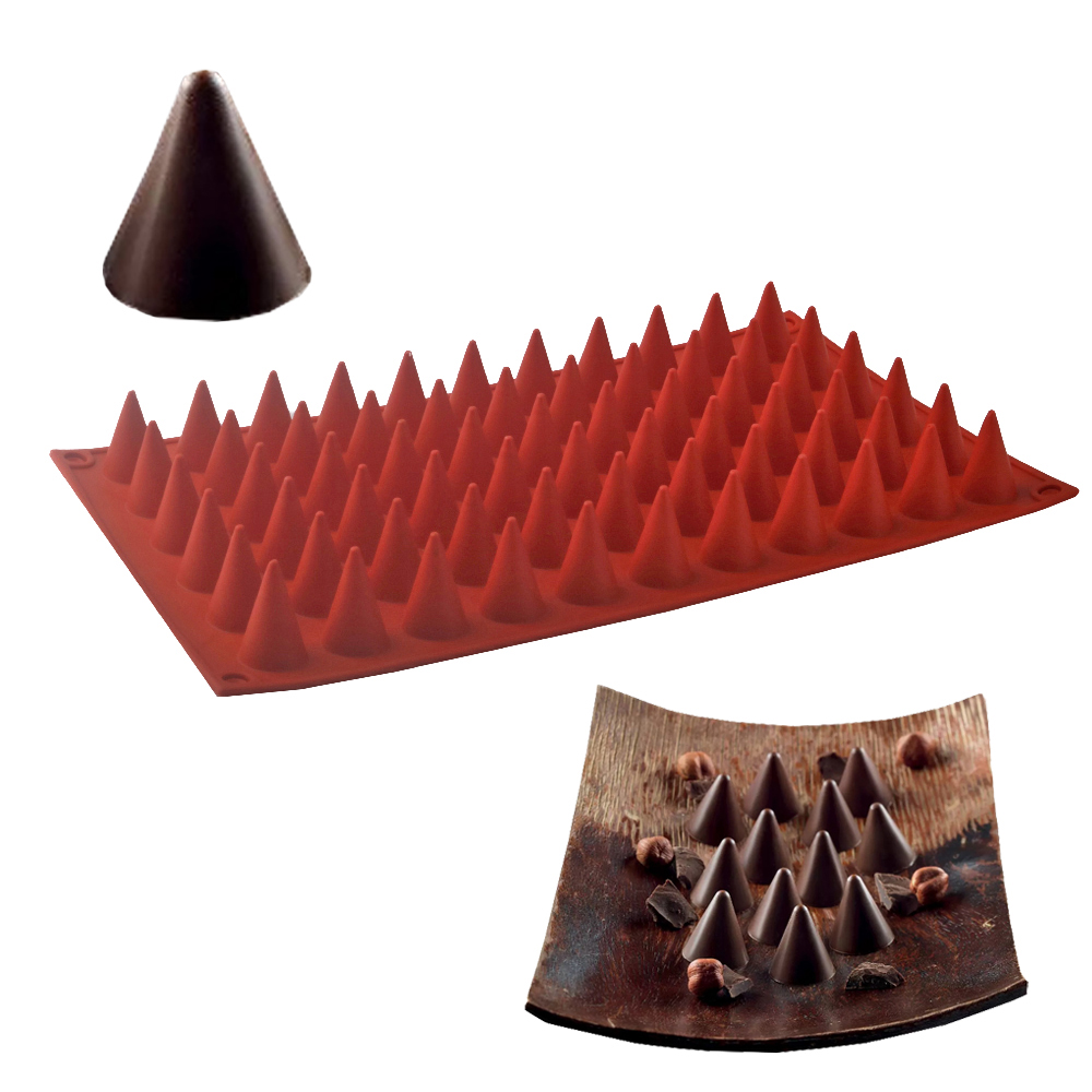 66-Cells Cone Chocolate Baking - Kitchen Baking Decor review and price
