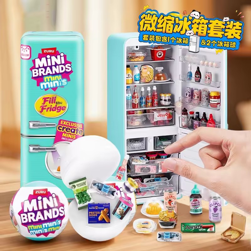 HOT Led Light Up Mini Refriger - Miniature Baking Kitchen review and price