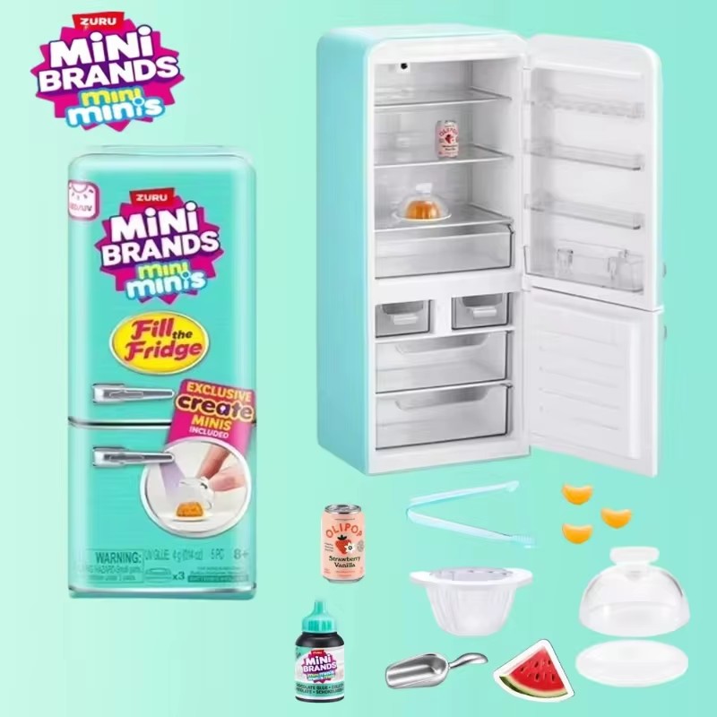 HOT Led Light Up Mini Refriger - Miniature Baking Kitchen review and price