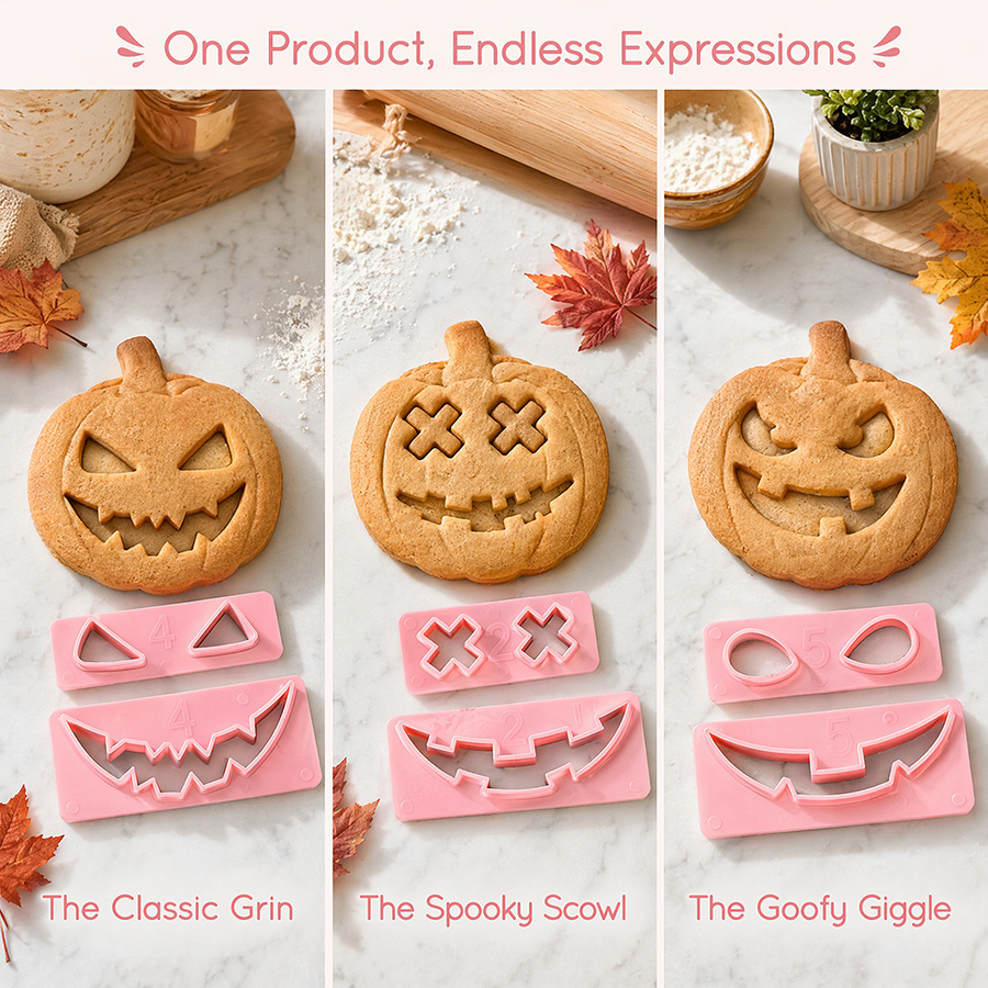 Durable Pumpkin Cookie Cutters - Cookie Cutter Set review and price