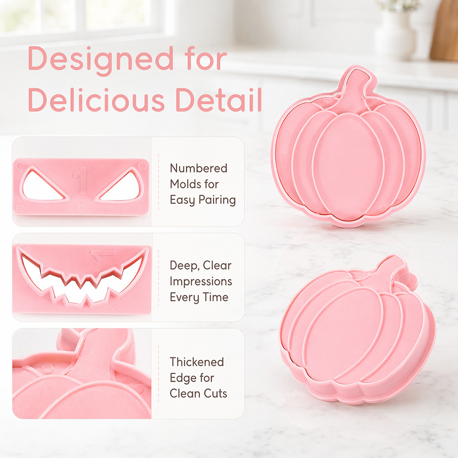 Durable Pumpkin Cookie Cutters - Cookie Cutter Set review and price