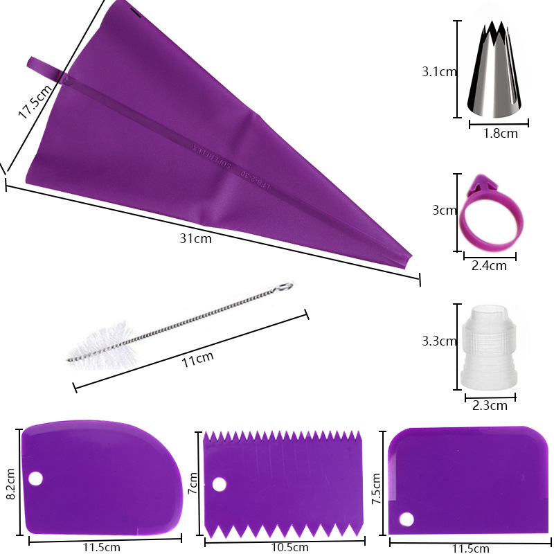Stainless Steel Cake Decoratin - Kitchen Baking Equipment review and price