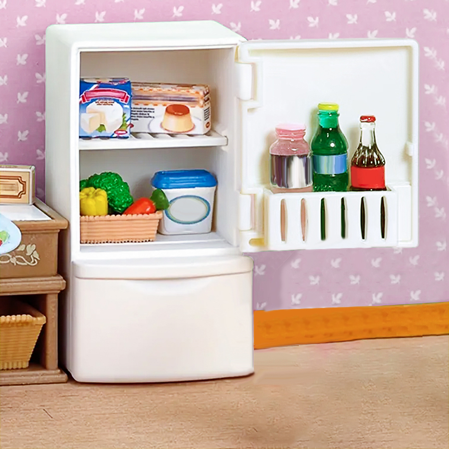 Dollhouse Miniature Refrigerat - Miniature Baking Kitchen review and price