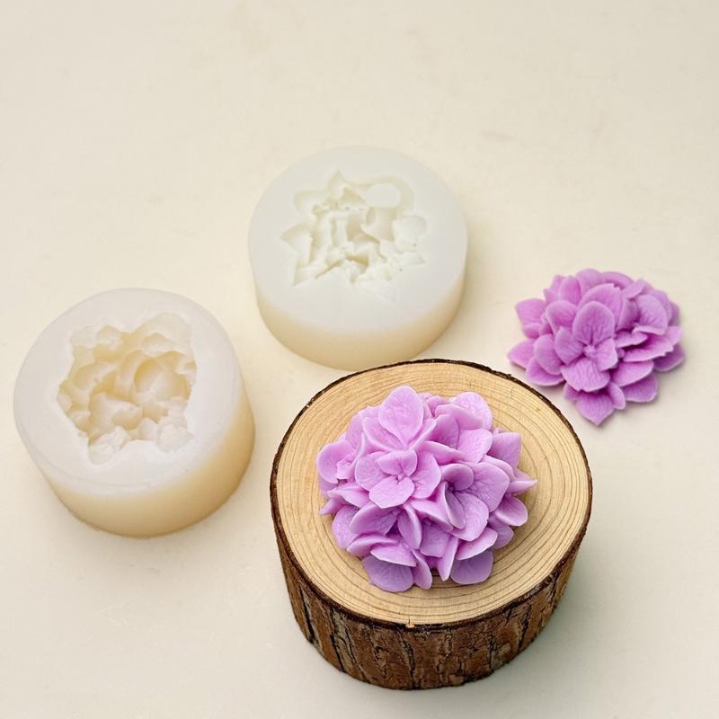 ●Hydrangea Flower Silicone Mol - Kitchen Baking Decor review and price