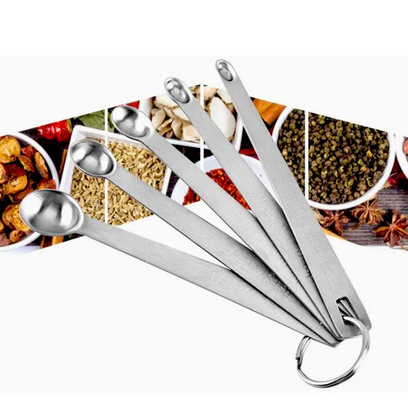 5Pcs Stainless Steel Mini Meas - Mini Kitchen Baking review and price