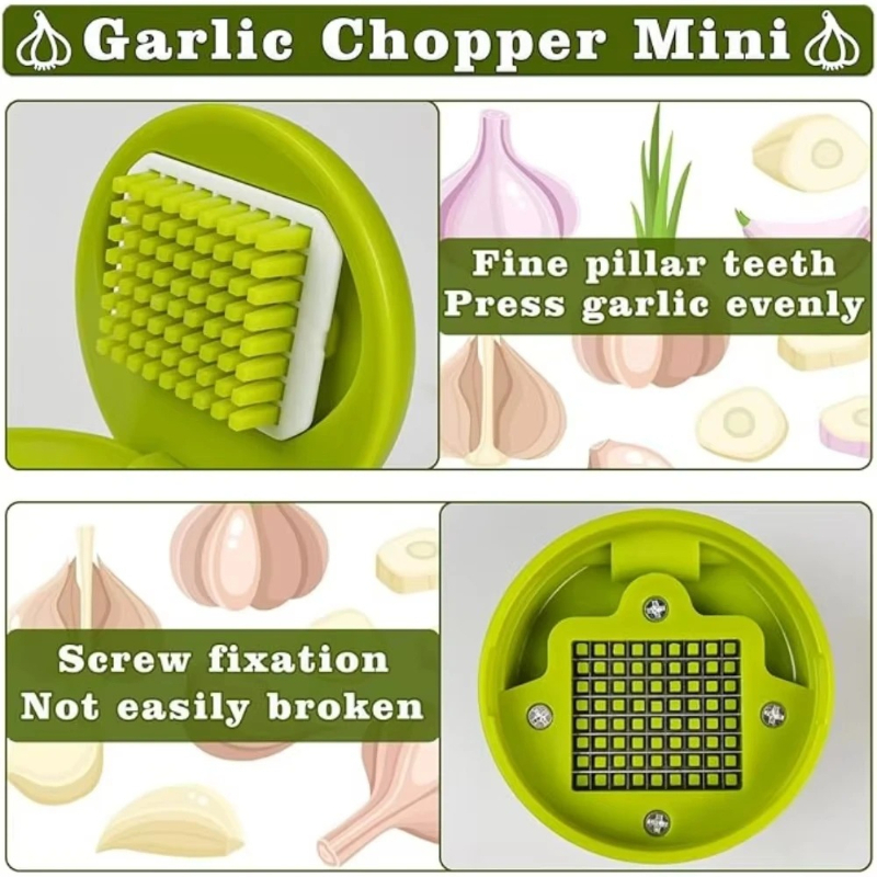 Garlic Press Chopper Manual Ga - Kitchen Job review and price
