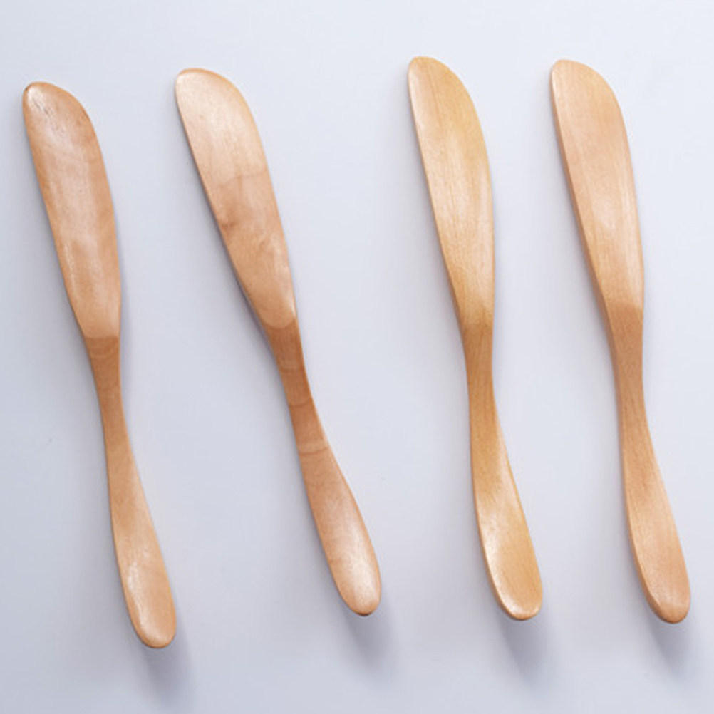 3Pcs Wooden Butter Spreaders N - Kitchen Baking Decor review and price