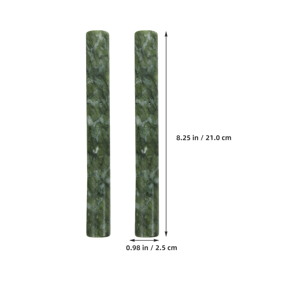 2Pcs Natural Stone Dough Rolle - Rolling Pin Marble review and price