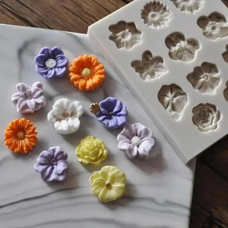 Mini Small Flower Silicone Mol - Mini Kitchen Baking review and price