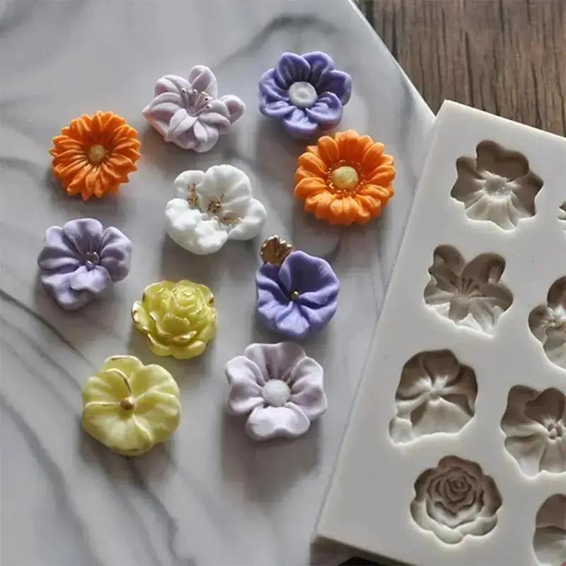 Mini Small Flower Silicone Mol - Mini Kitchen Baking review and price