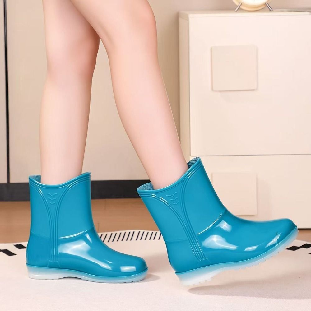 Mid-calf Women Rain Boots Wate - Kitchen Job review and price