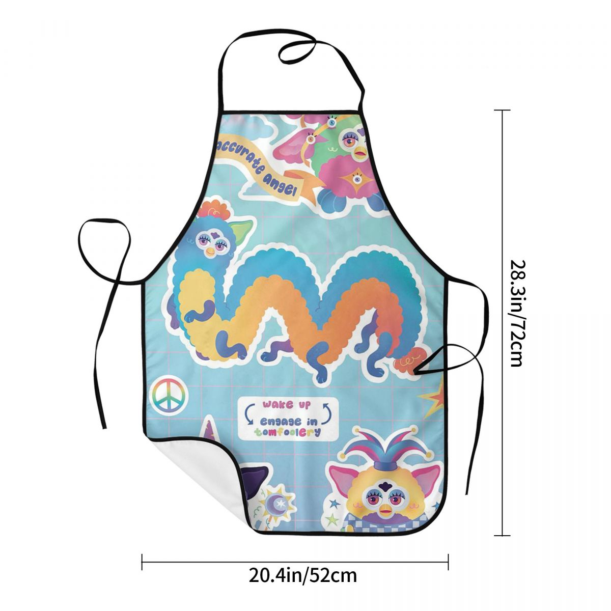 Nightmare Furby Cartoon Aprons - Kitchen Nightmares Baking review and price
