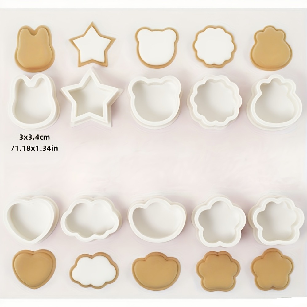 10Pcs Cookie Biscuit  Cutters  - Cookie Cutter Set review and price