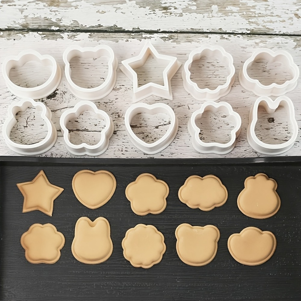 10Pcs Cookie Biscuit  Cutters  - Cookie Cutter Set review and price