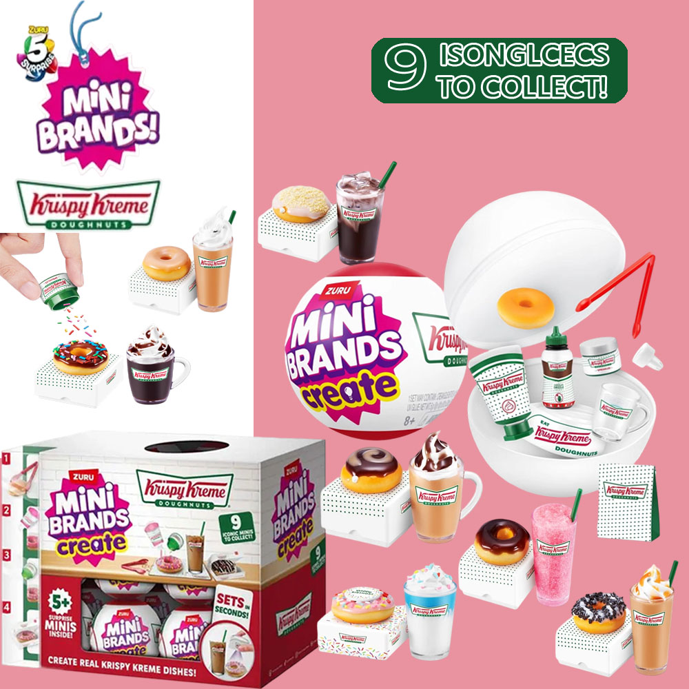 Zuru Mini Brands Krispy Kreme  - Miniature Baking Kitchen review and price