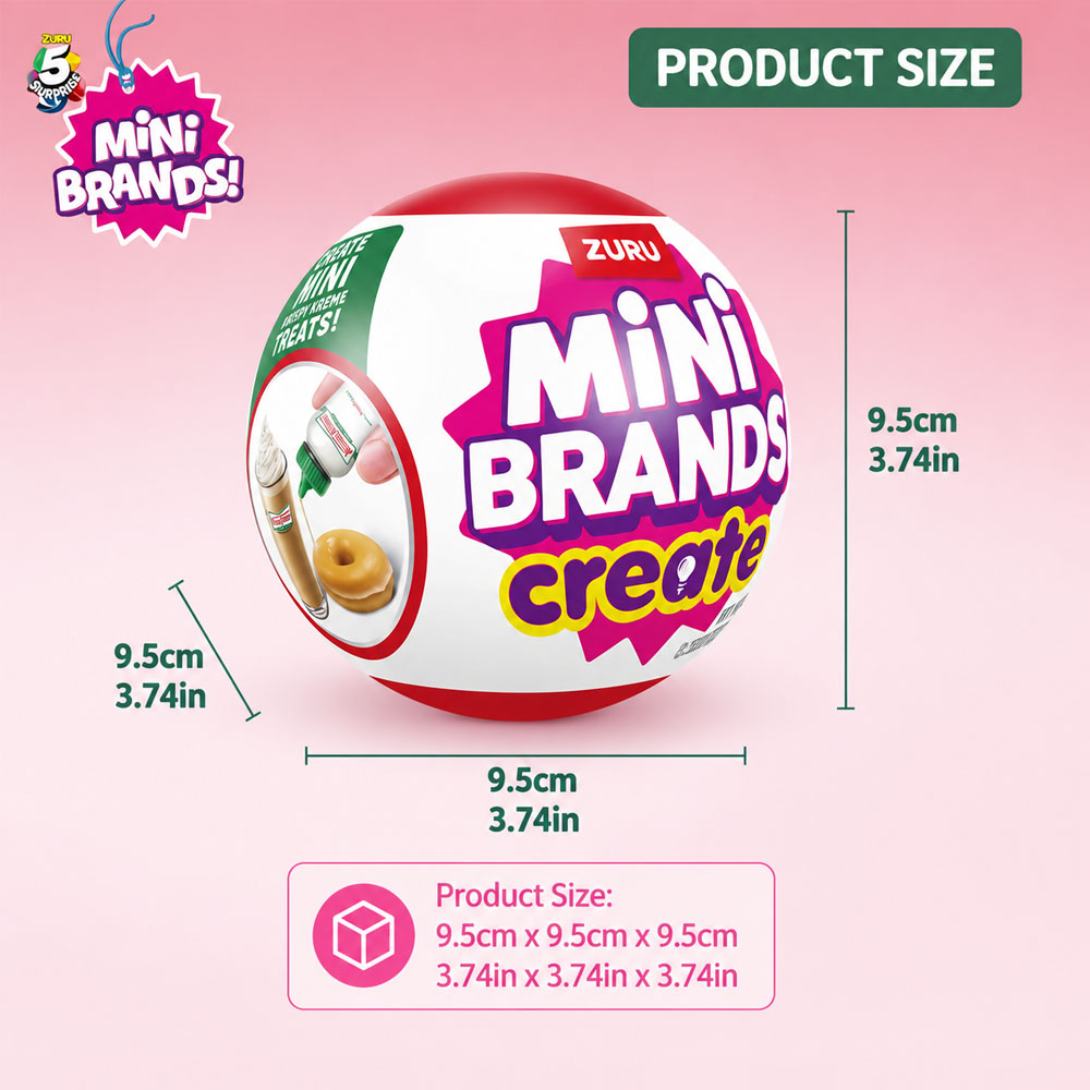 Zuru Mini Brands Krispy Kreme  - Miniature Baking Kitchen review and price