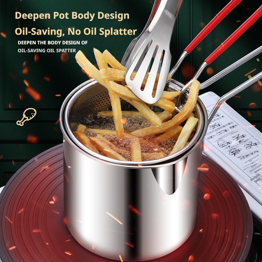 Stainless Steel Deep Fryer Pot - Miniature Baking Kitchen review and price