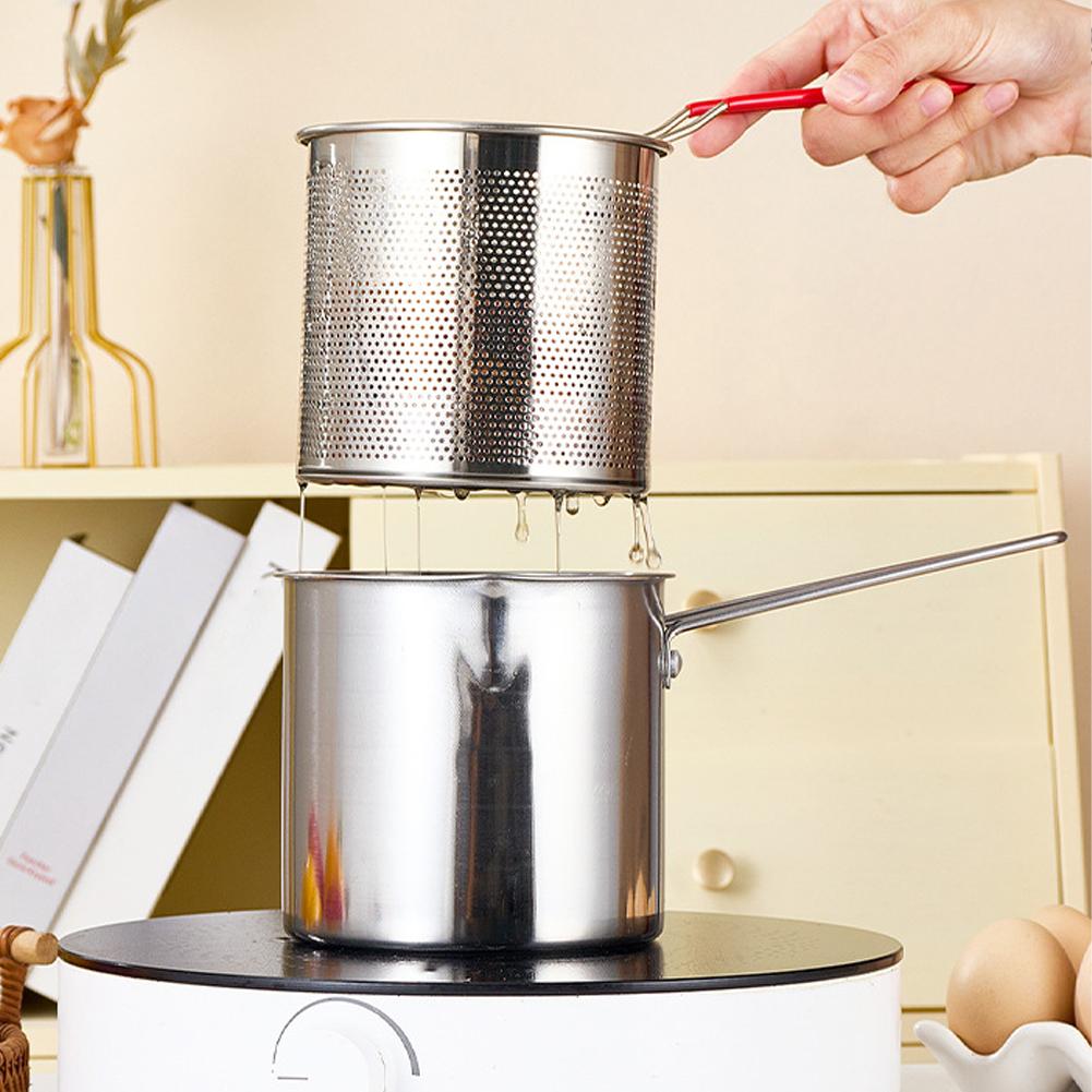 Stainless Steel Deep Fryer Pot - Miniature Baking Kitchen review and price