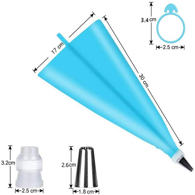 Nozzle Piping Cake Decorating  - Kitchen Baking Equipment review and price